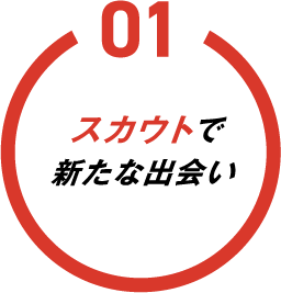 01 スカウトで新たな出会い